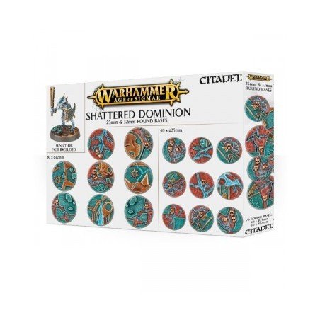 Age Of Sigmar - Shattered Dominion : 25 & 32Mm Round