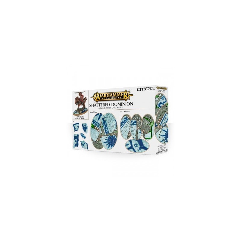 Age Of Sigmar - Shattered Dominion : 60 & 90Mm Oval