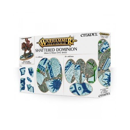 Age Of Sigmar - Shattered Dominion: 60 & 90mm ovaal