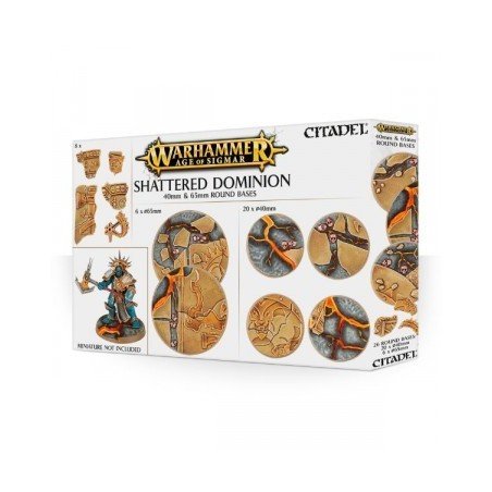 Age Of Sigmar - Shattered Dominion: 65 & 40mm rond