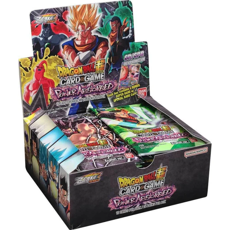 Dragon Ball Super Kaartspel - Zenkai Series Set 03 - Opgenomen vermogen (B20) - Display 24 Booster Packs EN | 811039038755