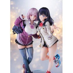 SSSS.Gridman pack 2 statuetten PVC 1/7 Rikka Takarada & Akane Shinjo feat. toridamono 22 cm