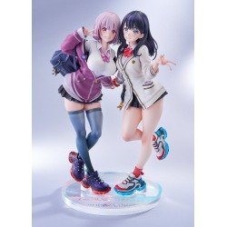SSSS.Gridman pack 2 statuetten PVC 1/7 Rikka Takarada & Akane Shinjo feat. toridamono 22 cm