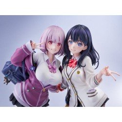 SSSS.Gridman pack 2 statuetten PVC 1/7 Rikka Takarada & Akane Shinjo feat. toridamono 22 cm