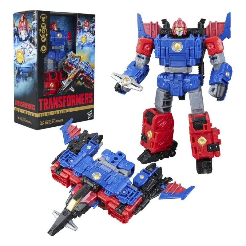 Transformers Age of the Primes Voyager Class Action Figure The Thirteen: Nexus Prime 16 cm