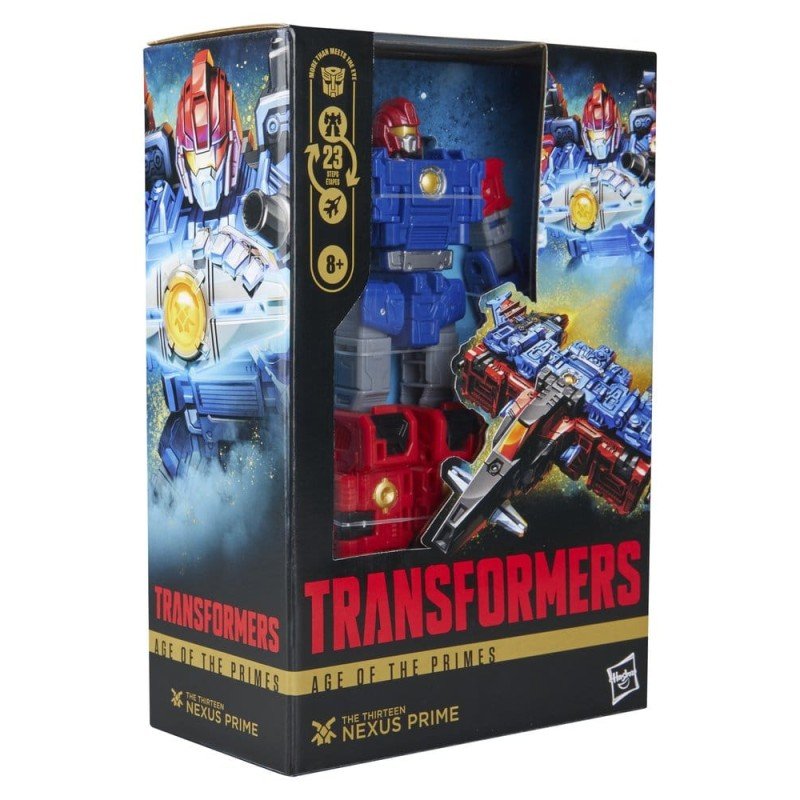 Transformers Age of the Primes Voyager Class Action Figure The Thirteen: Nexus Prime 16 cm