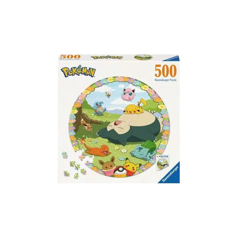 Ravensburger Puzzel - Pokémon - Flowery 500 stukjes | 4005555011316