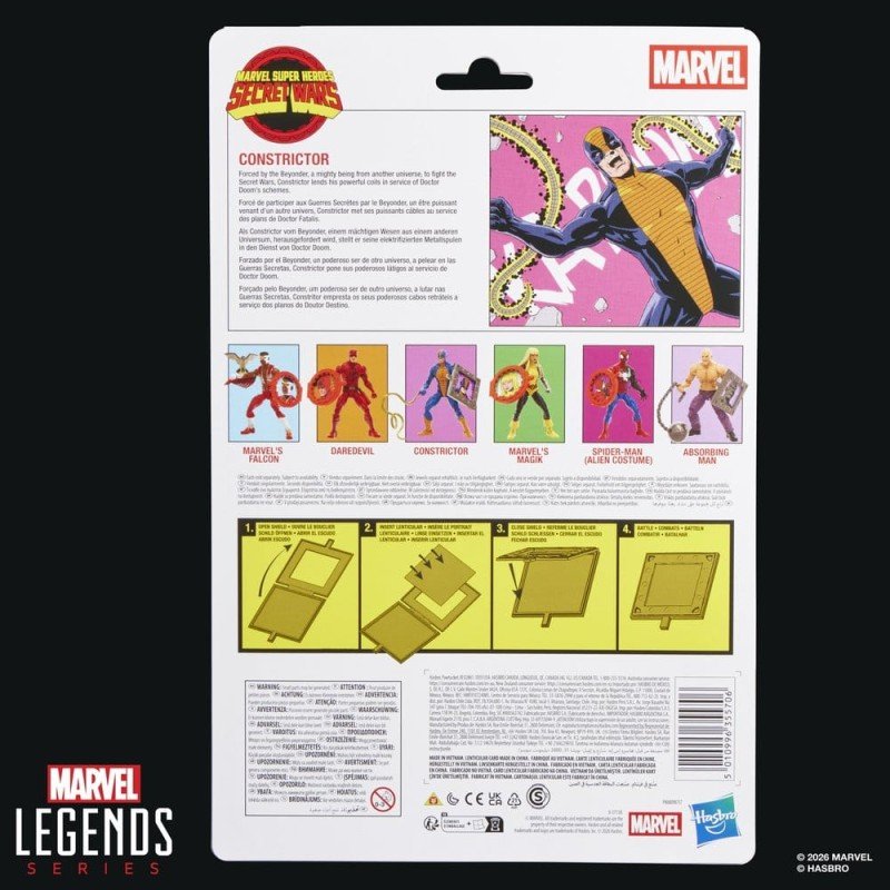 Secret Wars Marvel Legends figurine Constrictor 15 cm