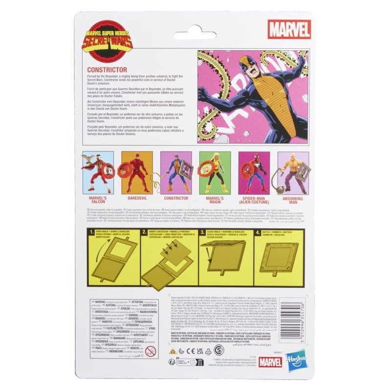 Secret Wars Marvel Legends figurine Constrictor 15 cm