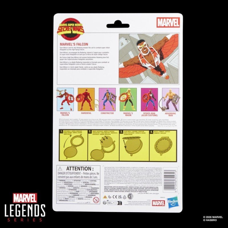 Secret Wars Marvel Legends Action Figure Marvel's Falcon 15 cm