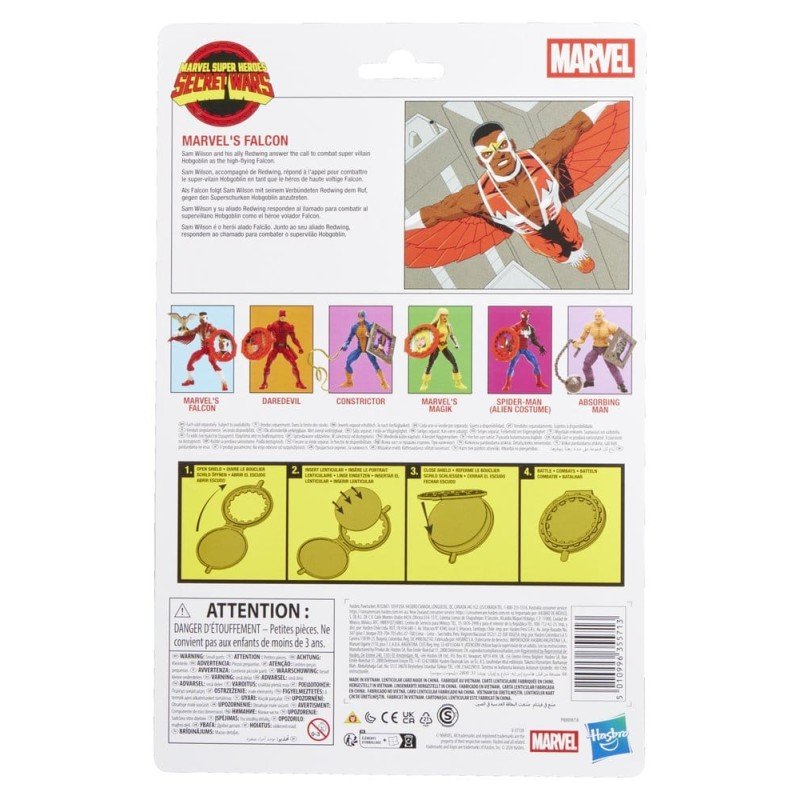Secret Wars Marvel Legends figurine Falcon 15 cm