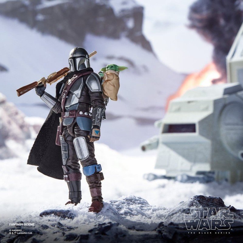 Star Wars: The Mandalorian & Grogu Vintage Collection Action Figure The Mandalorian & Grogu 10 cm