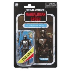 Star Wars: The Mandalorian & Grogu Vintage Collection figurine The Mandalorian & Grogu 10 cm