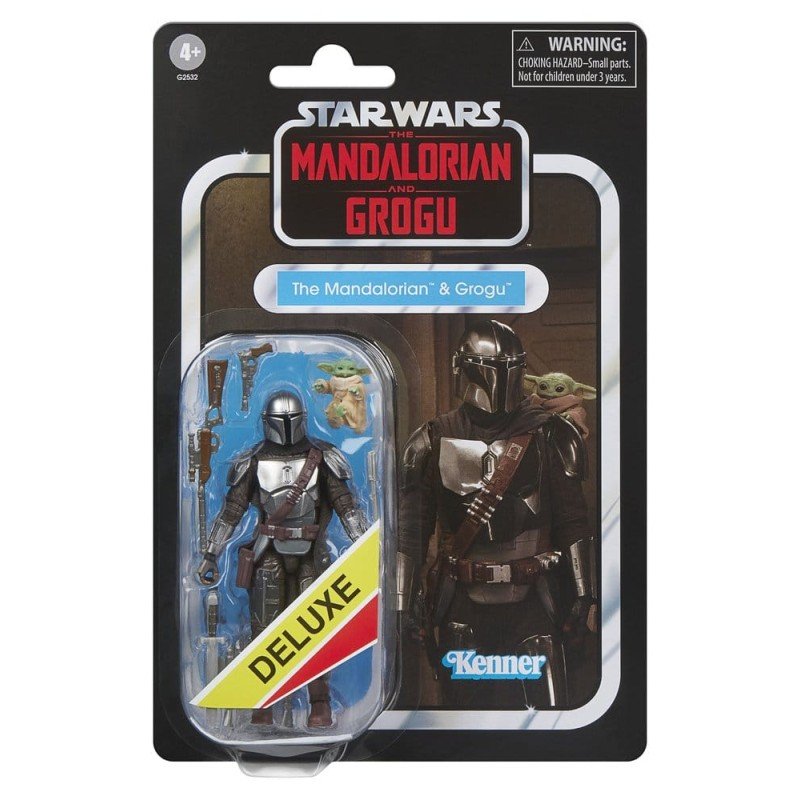 Star Wars: The Mandalorian & Grogu Vintage Collection figurine The Mandalorian & Grogu 10 cm