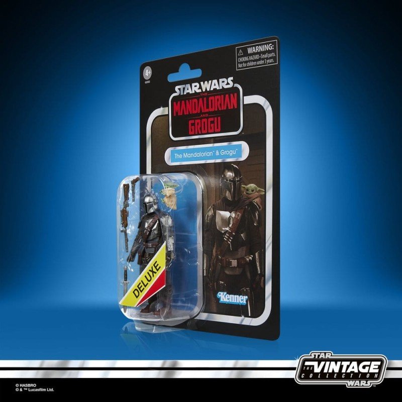 Star Wars: The Mandalorian & Grogu Vintage Collection figurine The Mandalorian & Grogu 10 cm