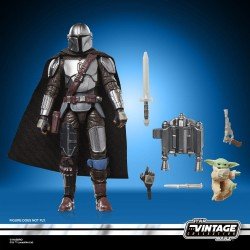 Star Wars: The Mandalorian & Grogu Vintage Collection figurine The Mandalorian & Grogu 10 cm