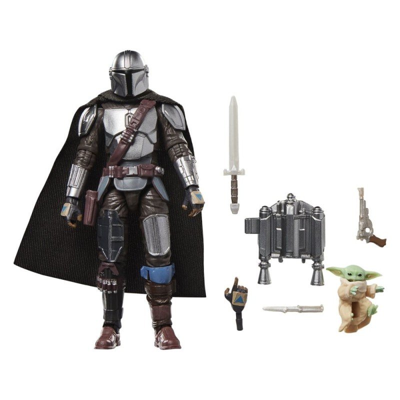 Star Wars: The Mandalorian & Grogu Vintage Collection figurine The Mandalorian & Grogu 10 cm