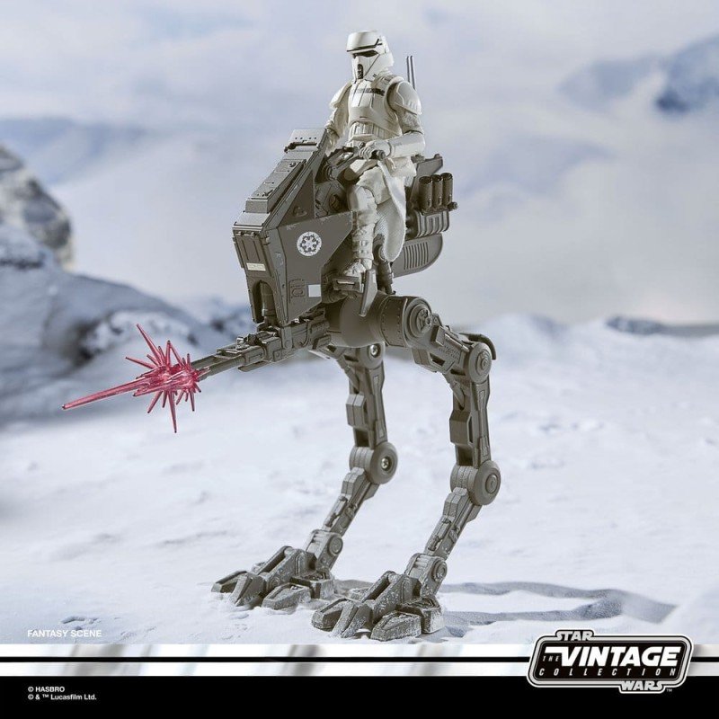 Star Wars: The Mandalorian & Grogu Vintage Collection véhicule Imperial Remnant AT-RT 10 cm