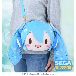 Character Vocal Series 01: Hatsune Miku sac à bandoulière Fuwa Petit Snow Miku