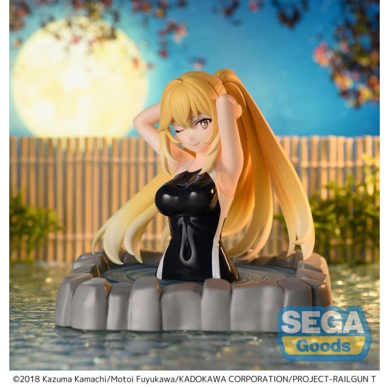 A Certain Scientific Railgun T statuette PVC Thermae Utopia Misaki Shokuhou 14 cm      