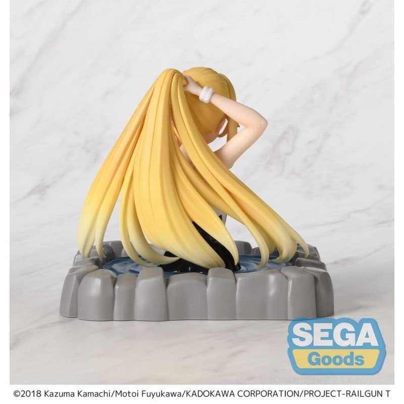 A Certain Scientific Railgun T statuette PVC Thermae Utopia Misaki Shokuhou 14 cm      