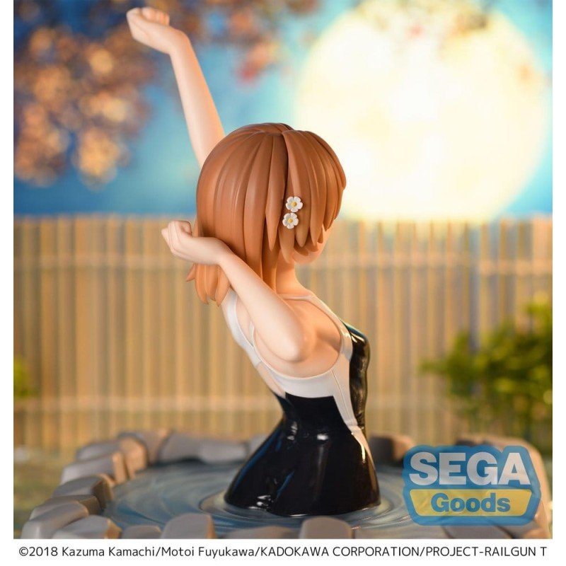 A Certain Scientific Railgun T statuette PVC Thermae Utopia Mikoto Misaka 14 cm    