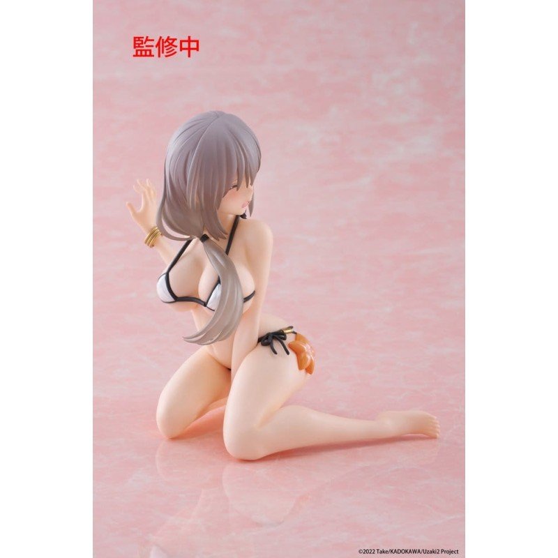 Uzaki-chan Wants to Hang Out! statuette PVC Desktop Cute Figure Tsuki Uzaki (Swimwear Ver.) 13 cm          