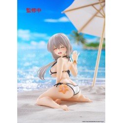Uzaki-chan Wants to Hang Out! statuette PVC Desktop Cute Figure Tsuki Uzaki (Swimwear Ver.) 13 cm          