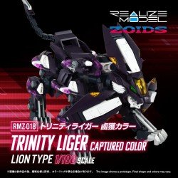Zoids figurine Plastic Model Kit 1/100 RMZ-018 Trinity Liger Captured Color 26 cm   