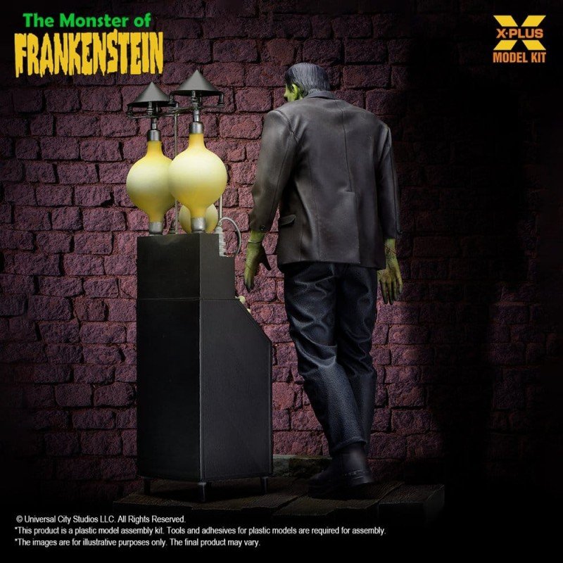 Frankenstein figurine Plastic Model Kit 1/8 The Monster of Frankenstein 27 cm   