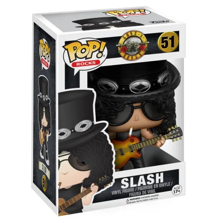 Guns n Roses beeldje Funko POP! Rocks Vinyl Schuine streep 9 cm | 889698106870