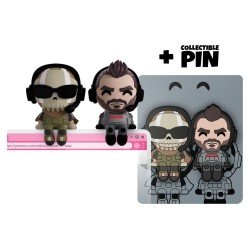 Call of Duty Vinyl figurines Ghost & Soap Monitor Buddiez 7 cm 