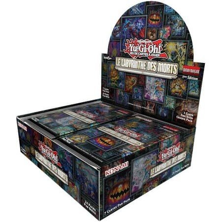 Yu-Gi-Oh!  JCC - Le Labyrinthe des Morts  - Boite de Boosters ( 24 boosters ) - FR