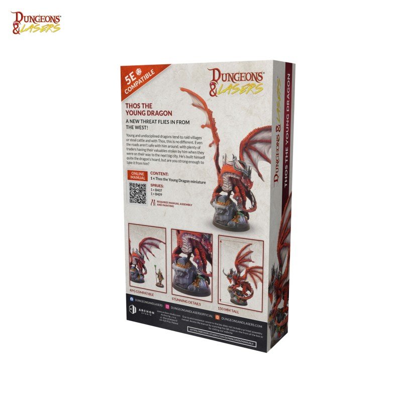 Dungeons & Lasers - Dragon: Thos the Young Dragon