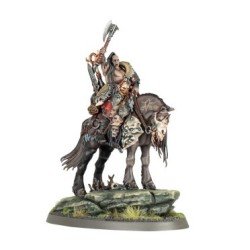 Warhammer Age of Sigmar - Slaves To Darkness : Darkoath : Chieftain On Warsteed