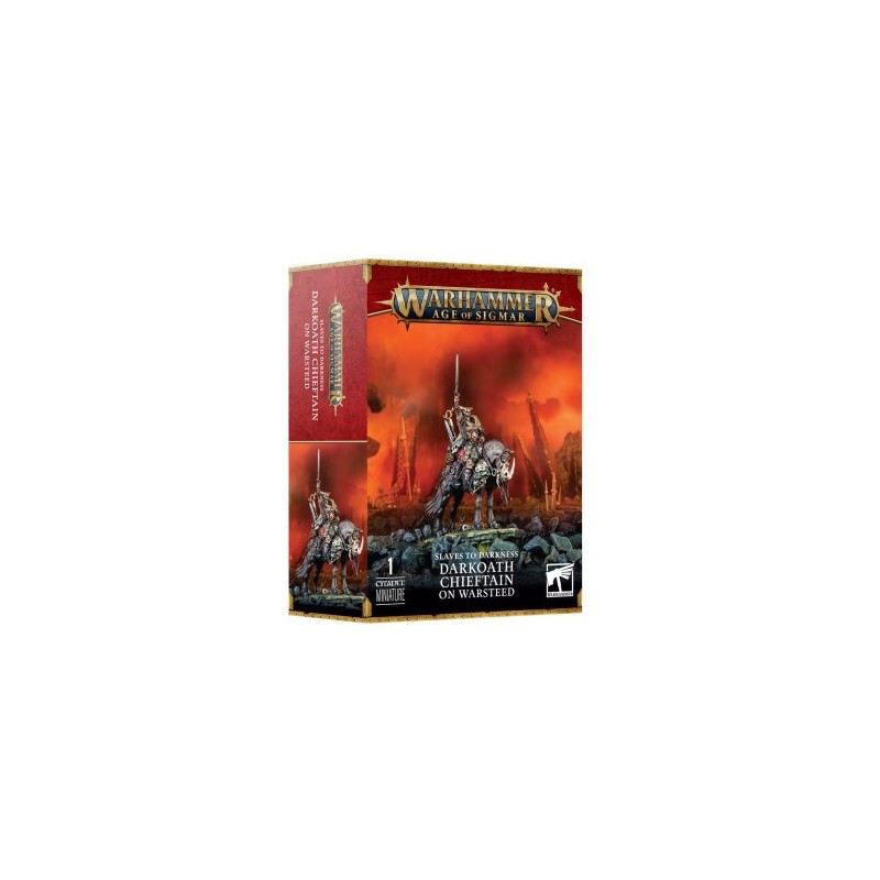 Warhammer Age of Sigmar - Slaves To Darkness : Darkoath : Chieftain On Warsteed