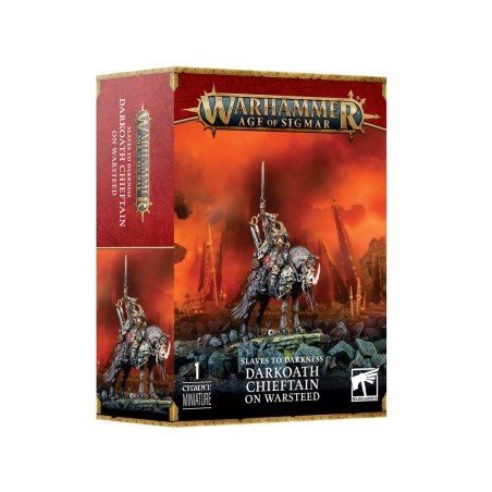 Warhammer Age of Sigmar - Slaves To Darkness : Darkoath : Chieftain On Warsteed