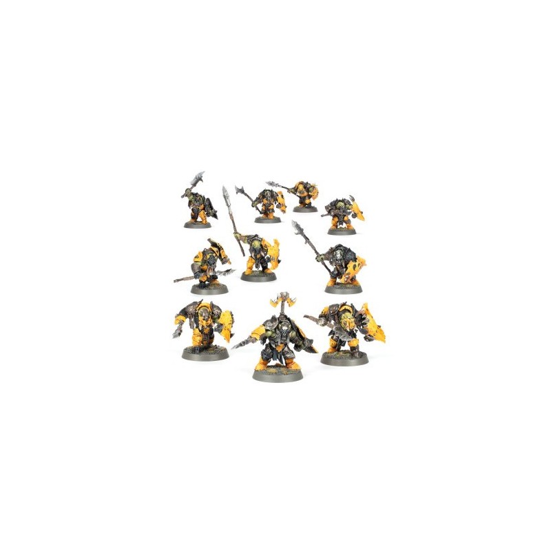 Warhammer Age Of Sigmar - Orruk Warclans : Ironjaw Bigmob - Spearhead/Fer De Lance