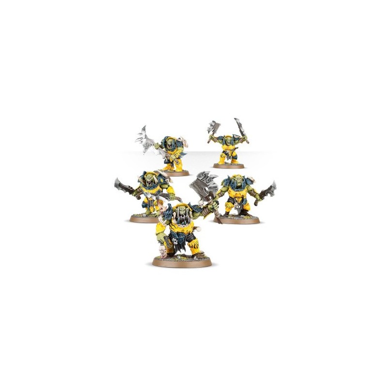 Warhammer Age Of Sigmar - Orruk Warclans: Ironjaw Bigmob - Spearhead/Spearhead