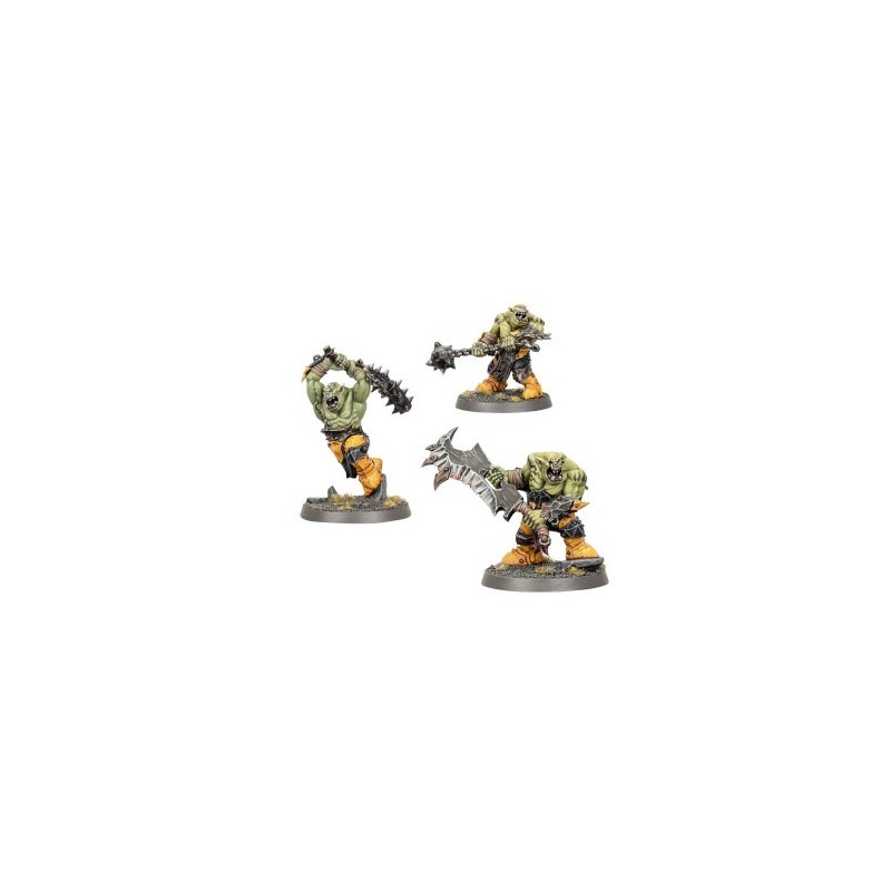Warhammer Age Of Sigmar - Orruk Warclans : Ironjaw Bigmob - Spearhead/Fer De Lance