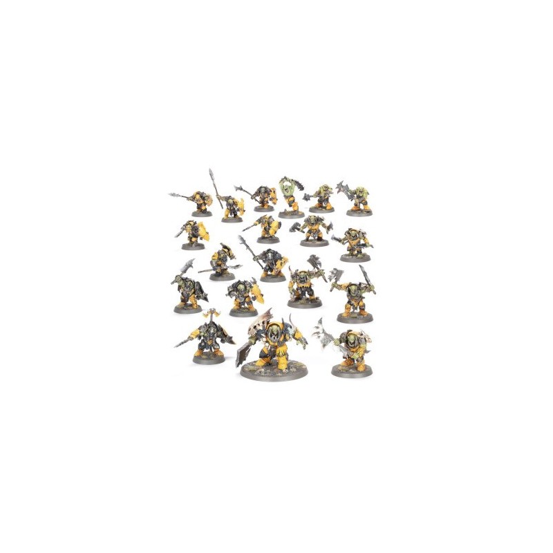 Warhammer Age Of Sigmar - Orruk Warclans: Ironjaw Bigmob - Spearhead/Spearhead