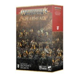 Warhammer Age Of Sigmar - Orruk Warclans : Ironjaw Bigmob - Spearhead/Fer De Lance