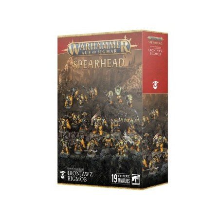 Warhammer Age Of Sigmar - Orruk Warclans: Ironjaw Bigmob - Spearhead/Spearhead