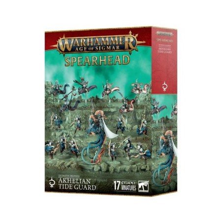 Warhammer Age Of Sigmar - Idoneth Deepkin - Akhelian Tide Guard: Spearhead/Spearhead