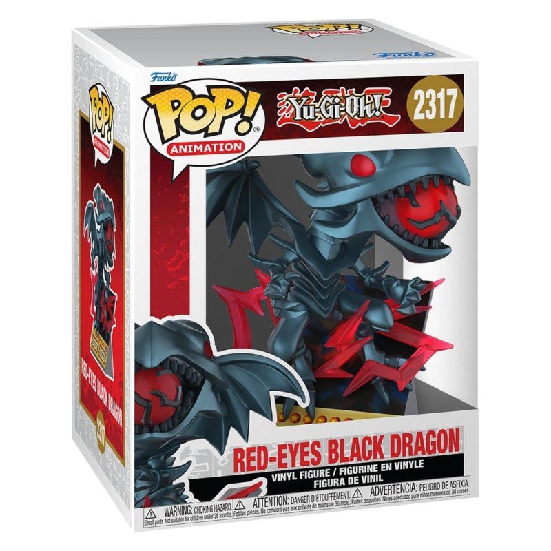 Yu-Gi-Oh! POP! Premium Vinyl Figure Red Eyes Dragon 9 cm