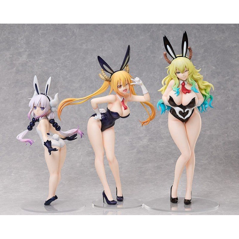 Miss Kobayashi's Dragon Maid statuette PVC 1/4 Kanna: Bare Leg Bunny Ver. 35 cm 