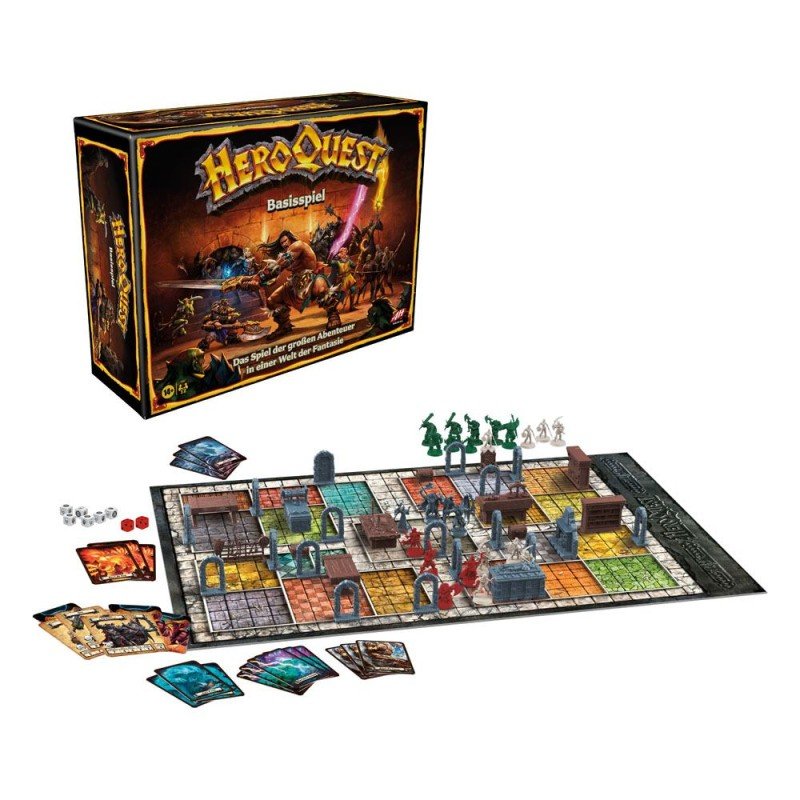 HeroQuest jeu de plateau Basisspiel *ALLEMAND*
