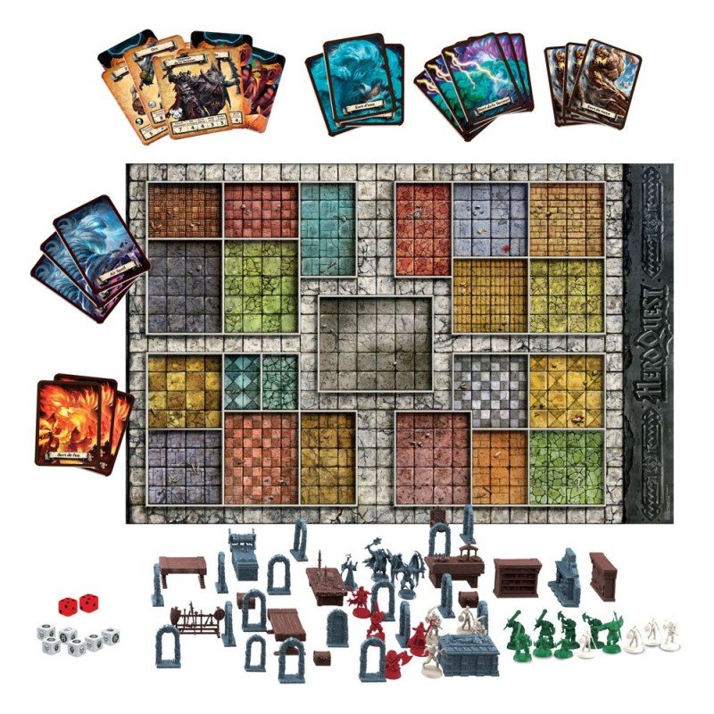 HeroQuest jeu de plateau Basisspiel *ALLEMAND*