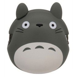 Mon voisin Totoro porte-monnaie mini Totoro gris 9 cm