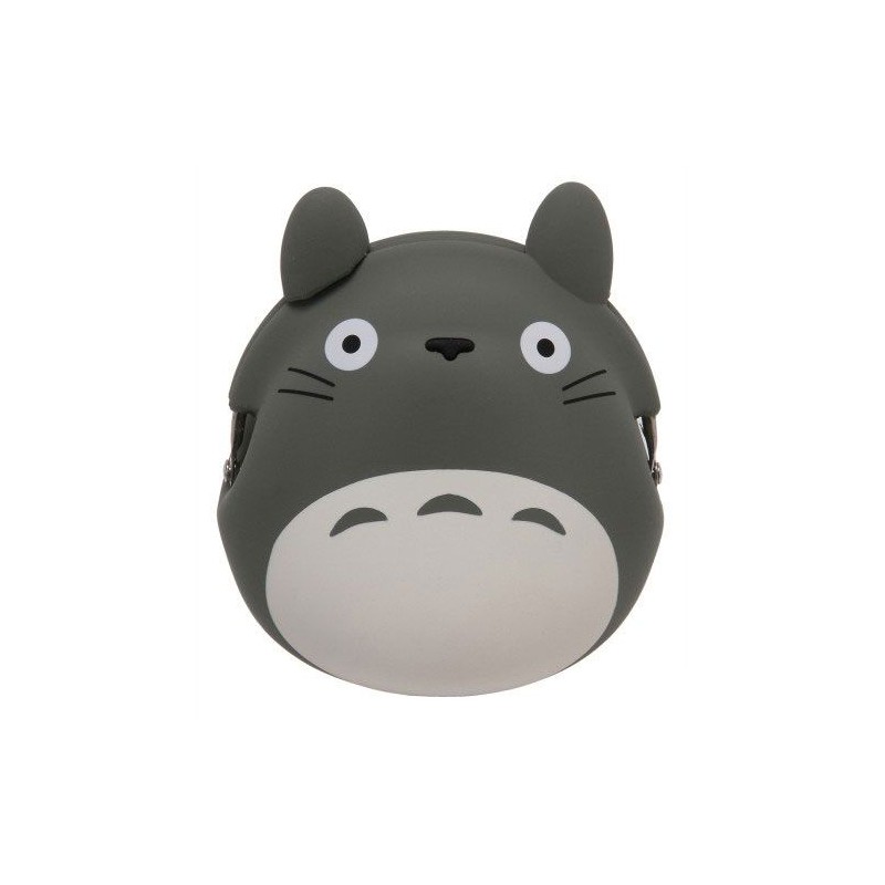 My Neighbor Totoro Mini Silicon Coin Purse Totoro grey 9 cm
